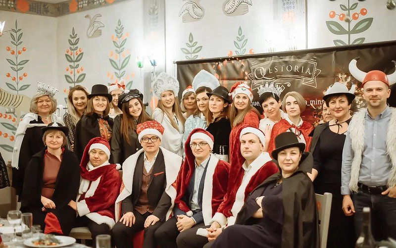 Тимбилдинг-активности на корпоративе на Новый год в Москве