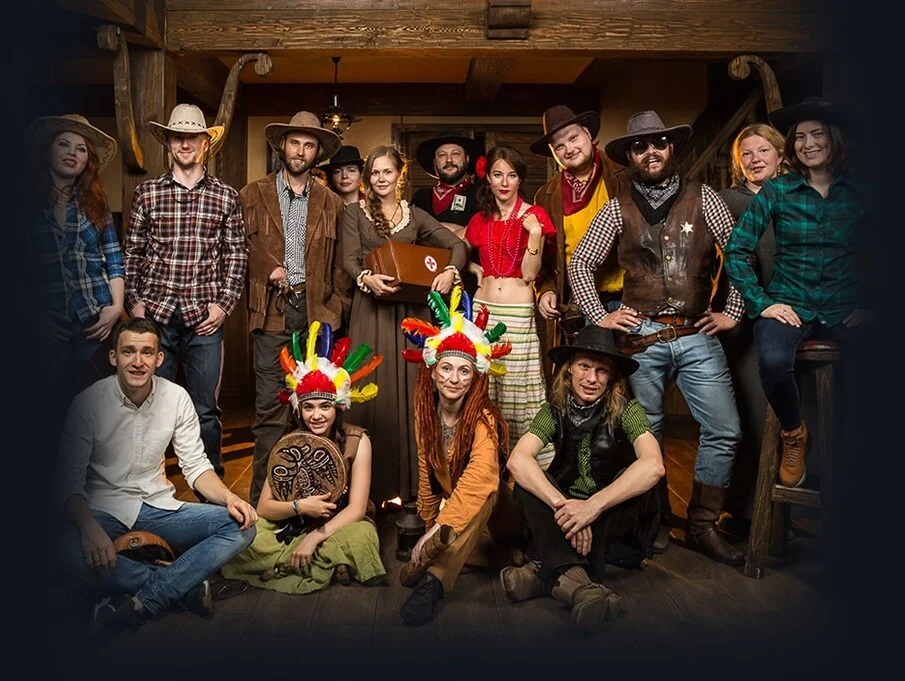 Off-site quests in Moscow.