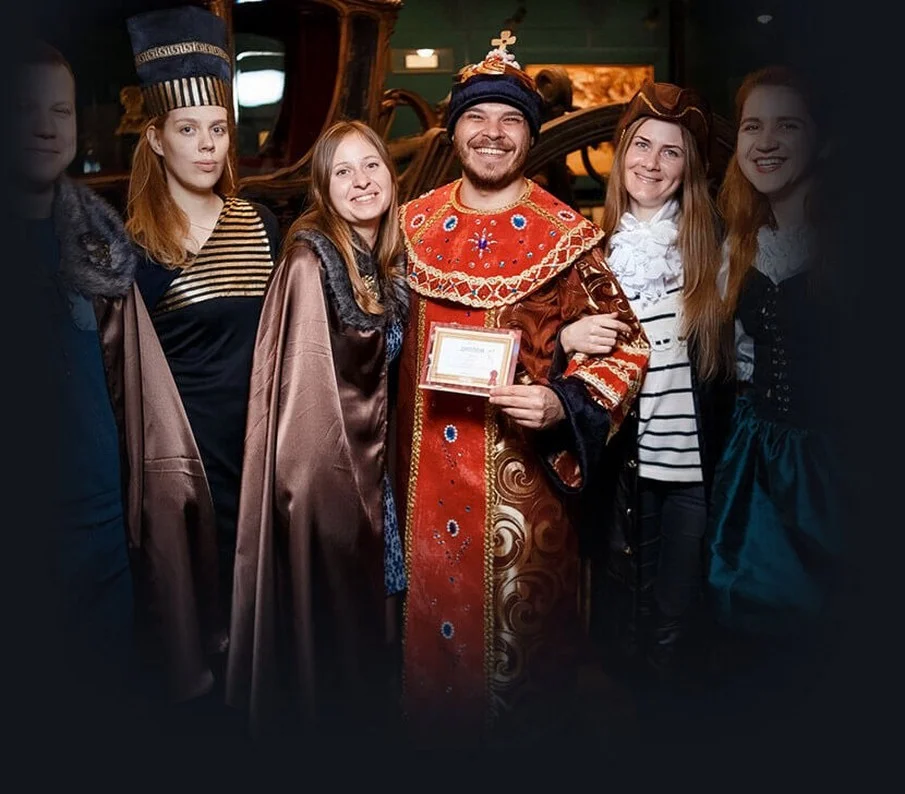 Team building in Moscow.