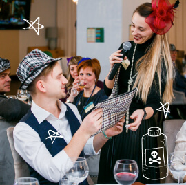 Новогодний корпоратив в Москве.