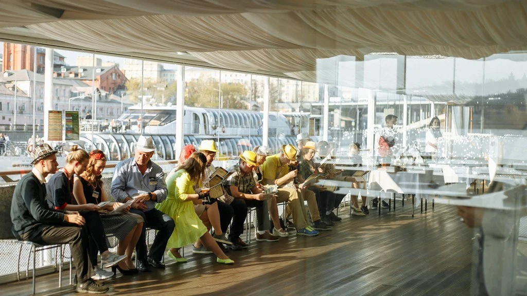 Необычное место «Теплоход». 